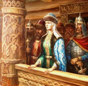 Княгиня Ольга, древняя Русь, славянские праздники
