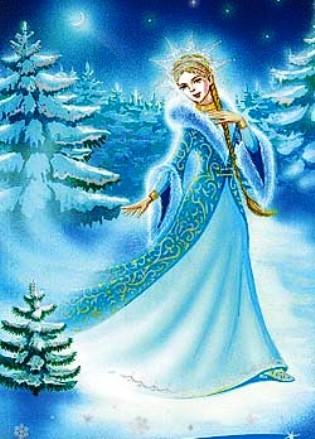 Снегурочка, персонажи русских сказок, навьи духи славян, славянская мифология