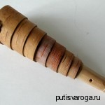 Славянский духовой музыкальный инструмент Рожок